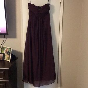 Bill Levkoff strapless formal dress